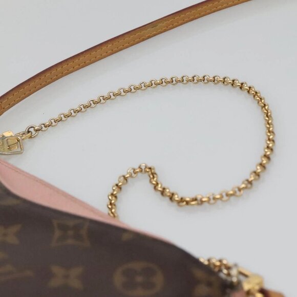 LOUIS VUITTON Monogram Pallas Clutch Shoulder Bag M44037 LV Auth 138614 - Picture 8 of 16